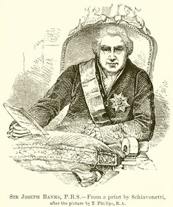 Sir Joseph Banks, P.R.S av English School