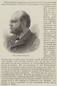Sir Joseph Barnby (gravering) av English School