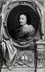 Sir Kenelm Digby (1603-1665) av English School