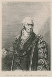 Sir Matthew Wood, Lord Mayor of London, 1809 av English School
