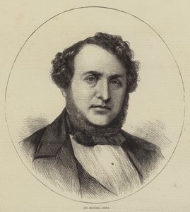 Sir Michael Costa (gravering) av English School