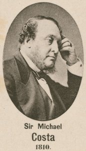 Sir Michael Costa (gravyr) av English School