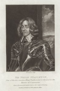 Sir Philip Stapleton av English School