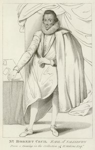 Sir Robert Cecil, Earl of Salisbury von English School