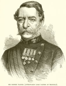 Sir Robert Napier (etterpå Lord Napier av Magdala) av English School