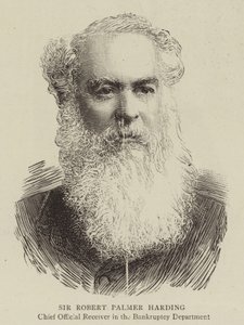 Sir Robert Palmer Harding (gravering) av English School