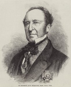 Sir Roderick Impey Murchison, Baronet, KCB, FRS (gravering) av English School
