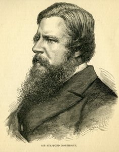 Sir Stafford Northcote, 1. jarl av Iddesleigh (1818-87) av English School