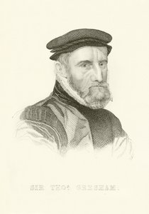 Sir Thomas Gresham av English School