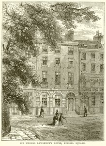 Sir Thomas Lawrences House, Russell Square