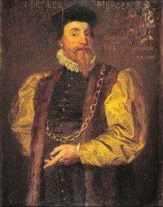Sir Thomas Leigh, 1558 av English School
