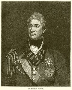 Sir Thomas Picton av English School
