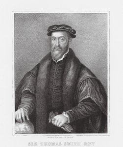 Sir Thomas Smith KNT (gravering) av English School