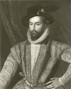 Sir Walter Raleigh av English School