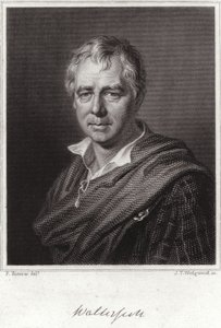 Sir Walter Scott av English School