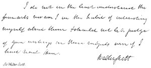 Sir Walter Scott av English School