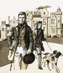 Sir Walter Scott går på tur med Tom Purdie av English School