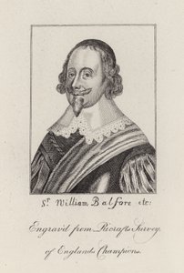 Sir William Balfour (gravering) av English School