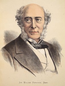 Sir William Ferguson, Bart, illustrasjon fra The Pictorial Edition of the Life and Discoveries of David Livingstone av J. Ewing Richie, pub. av A. Fullarton & Co., 1876 av English School
