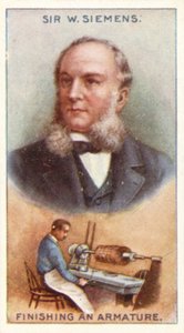 Sir William Siemens, avslutter en Armature av English School