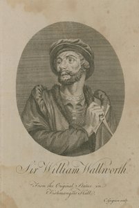 Sir William Wallworth, Lord Mayor of London, 1370 av English School