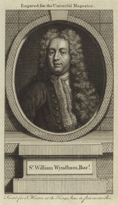 Sir William Wyndham, Baronet av English School