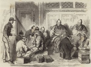 Skizzen in Japan (Gravur) von English School