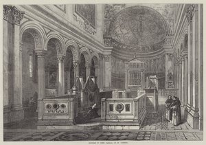 Skizzen in Rom, Basilika von St. Clemens von English School