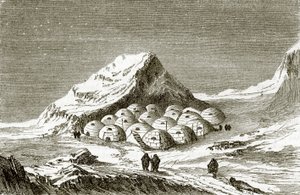 Snøhytter i Esquimaux av English School