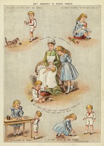 Myke svar på kryssord (chromolitho) av English School