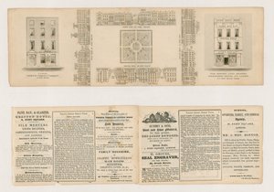 Soho Square, Talliss London Street Views, ca 1838 av English School