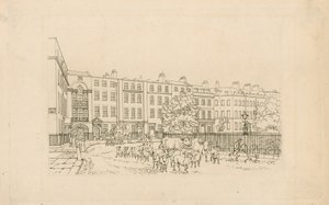 Soho Square, ser vestover av English School