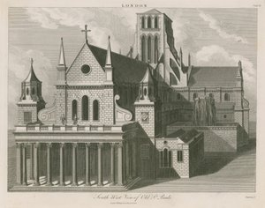 Sørvest-utsikt over Old St Pauls av English School