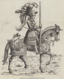 Eksemplar av tregravering, 1518, Maximilians triumfer av English School