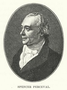 Spencer Perceval (gravering) av English School