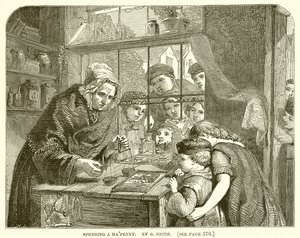 Tilbringer en Hapenny. Av G. Smith av English School