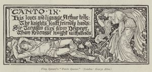 Spensers "Faerie Queene" (gravering) av English School