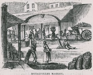 Spitalfields Market, London av English School