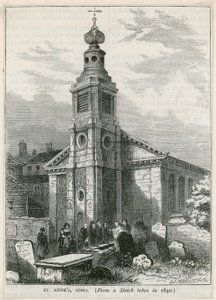 St Annes kirke, Soho av English School