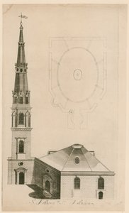 St Antholin, London av English School