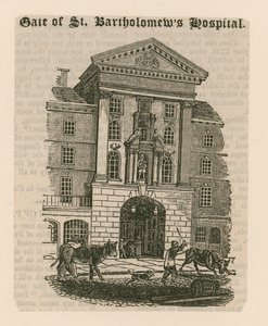 St Bartholomews Hospital, Smithfield. av English School