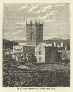 St Davids Cathedral, North-East View av English School