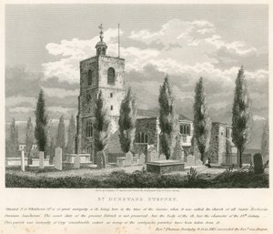 St Dunstans, Stepney, London av English School