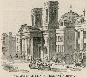 St Georges Chapel, Regent Street, London av English School