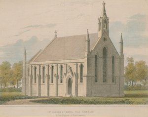St Georges Chapel i Parish of Battersea av English School