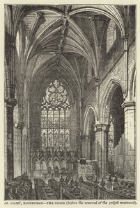 St Giles, Edinburgh, Koret av English School