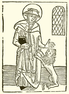 St. Hieronymus og hans løve av English School