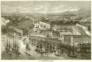 St. Katherines Docks von English School