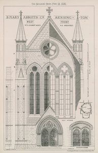 St Mary Abbots Church, Kensington av English School