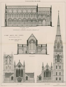St Mary Abbots nye kirke, Kensington av English School